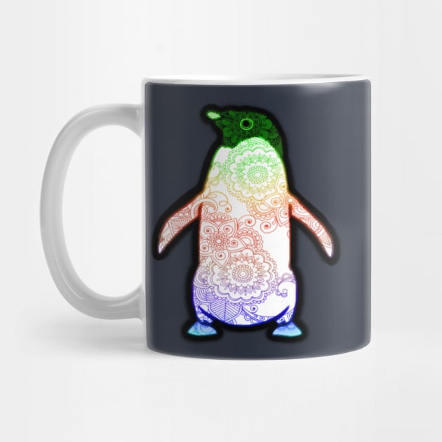 Penguin Rainbow Tattoo by Bits